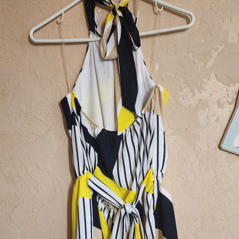 Geo Print Romper